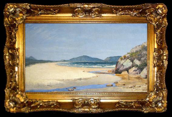 framed  Almeida Junior Seascape, ta009-2